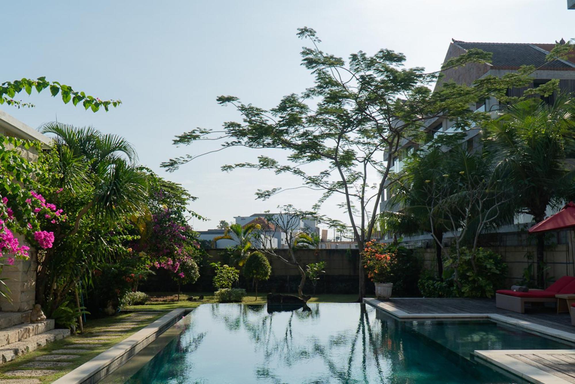 Villa Manggala - 13 Mins Walk To Berawa Beach Canggu Exteriér fotografie